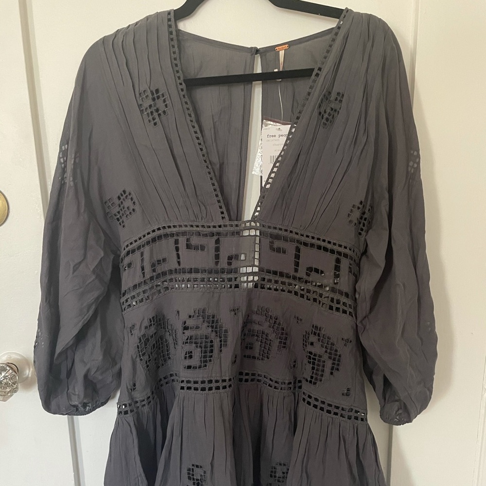 Free People bohemian dress 🤍